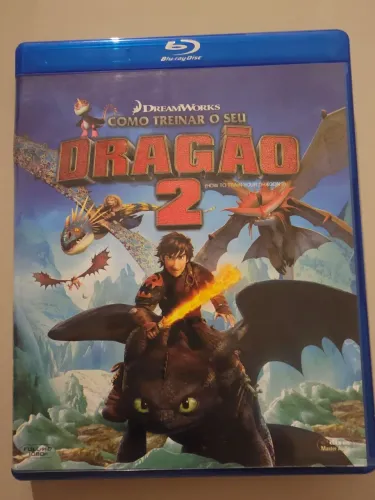 Blu-ray Como Treinar o Seu Dragão 2 Original - Filme DreamWorks