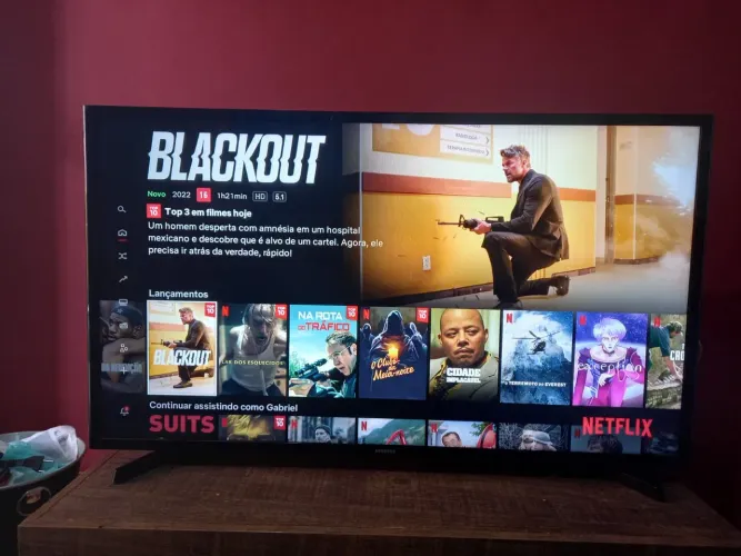 SMART TV 43 SAMSUNG NOVINHA. 