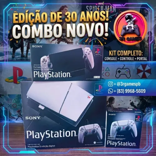 Ps5 30 anos + PsPortal+ Dualsense