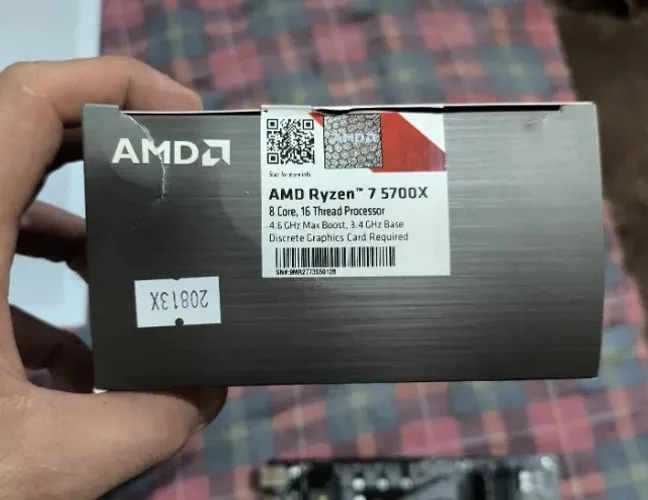 Ryzen 7 5700x venda e troca