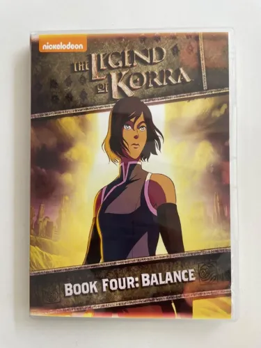 DVD A LENDA DE KORRA - LIVRO 4 - BALANÇO - THE LEGEND OF KORRA BOOK FOUR BALANCE