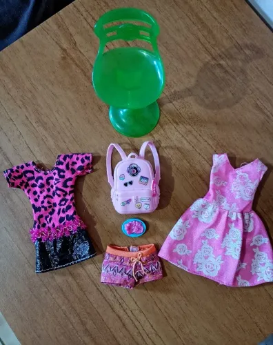 Lote acessórios barbie