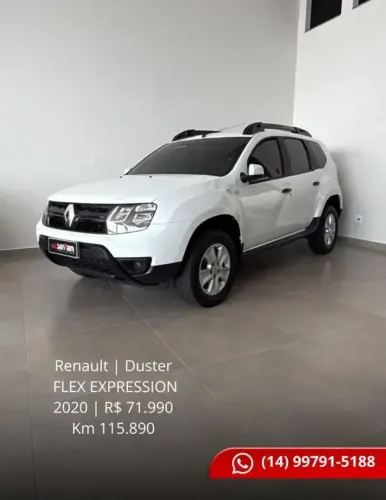 Renault Duster Expression 1.6 Hi-flex 16V Mec. 2020