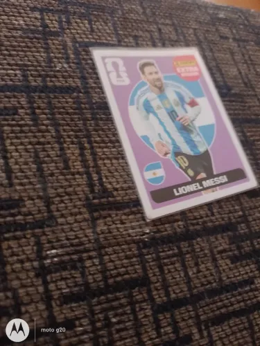 FIGURINHA MESSI BORDÔ