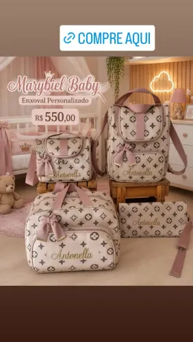 Bolsas Maternidade Personalizadas Luxo