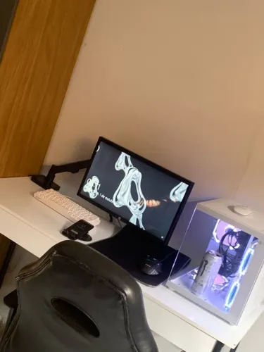 Monitor 75HZ + Braço articulado