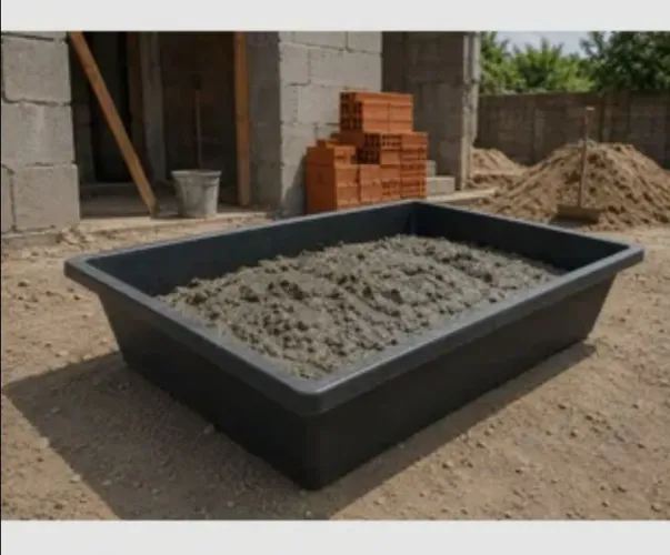 Caixa forte para fazer massa de concreto 180 litros
