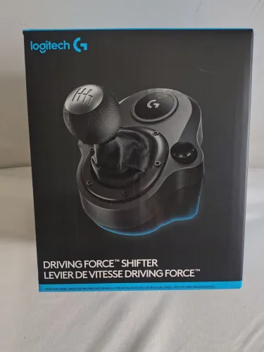 Câmbio Logitech Driving Force Shifter Volante G29 G920 G923. NOVO - LACRADO - NUNCA USADO