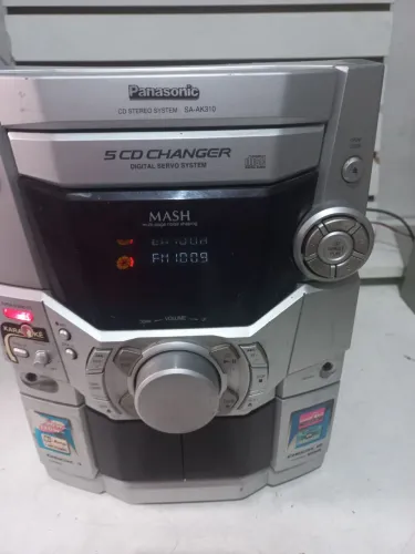 Micro system PANASONIC AK 310 SOMENTE O APARELHO SEM CAIXA
