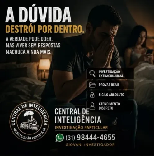 Desconfia de algo em seu relacionamento? Podemos te ajudar!