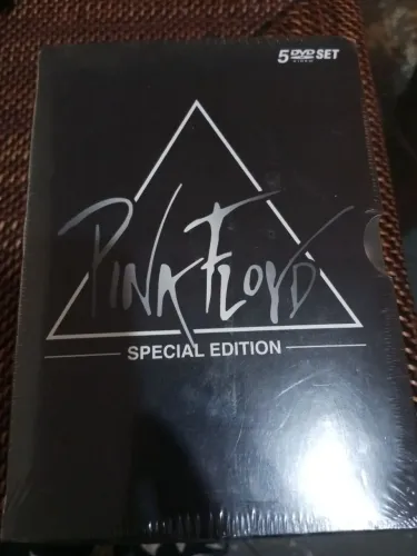 BOX PINK FLOYD SPECIAL EDITION 5 DVD LACRADO COLECIONADOR
