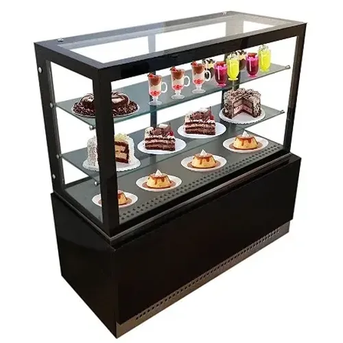 Vitrine aquecida Omega