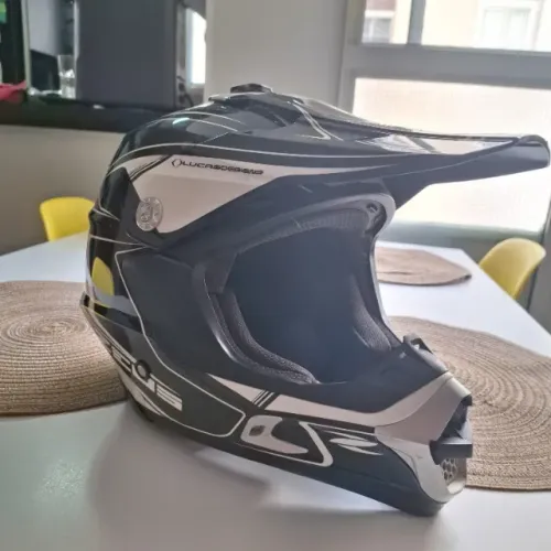 Capacete Motocross ZEUS Semi novo N 58