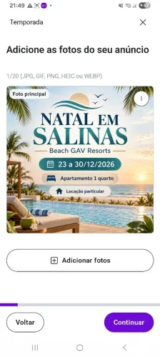 Beach GAV Resorts Salinópolis | Natal 23 a 30/12/2026 | 1 quarto
