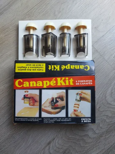 Canapé Kit, conjunto de cozinha para preparação de petiscos