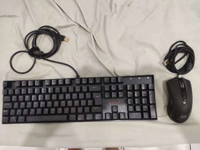 Kit Gamer Teclado Mecânico e Mouse Redragon