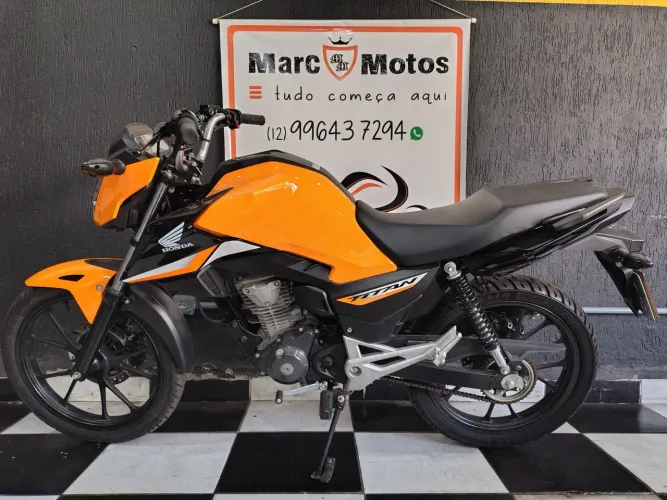 CG-160 TITAN FLEXONE/ED.ESPECIAL 40 ANOS  LARANJA 2025/2025