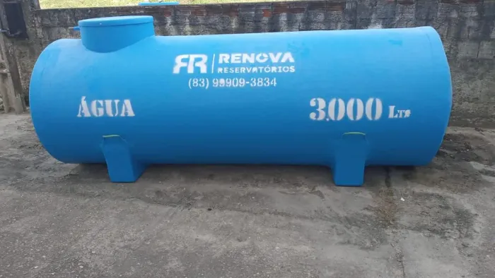 Tanque de fibra 3 mil litros
