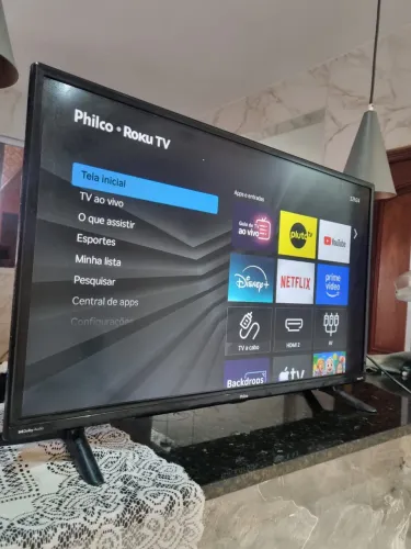 Smart tv Philco Roku 32 polegada
