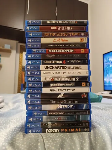 20 jogos de PS4