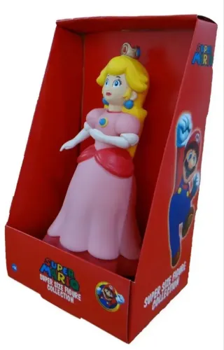 Princesa Peach Super Mario Bros Bonecos Grandes 23cm
