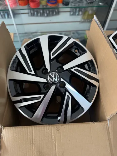 Roda Aro 15 4x100 Virtus Na Caixa (instalação grátis)