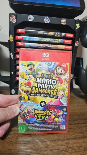 LACRADO! Mario Party Jamboree Nintendo Switch 2 Edition + Jamboree Tv Jogo Midia Fisica