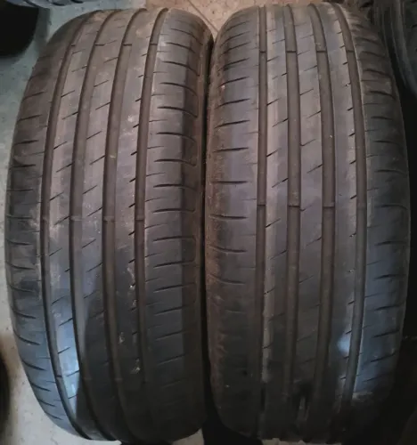Pneu 215 55 17 Goodyear seminovo em até 10x de R$28,00 no cartão de crédito