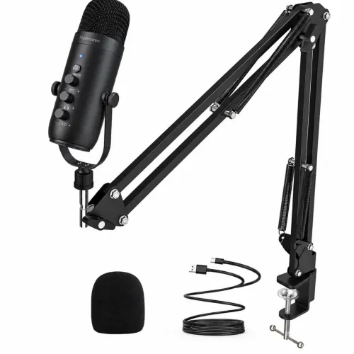 Microfone Haomuren Professional Studio ? R$ 280
