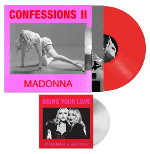 LEIA - Madonna CONFESSIONS II Vinyl LP + Bring Your Love 7"