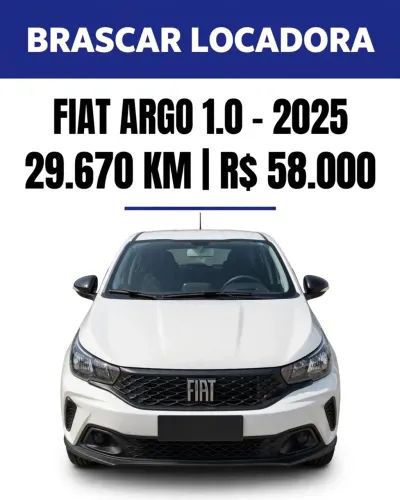 Fiat Argo 1.0 6V Flex. 2025