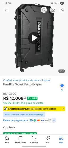 Mala Topeak pakgo ex plus