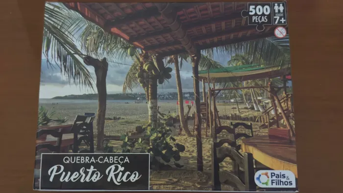 Quebra cabeça 500 peças. ?Puerto Rico?