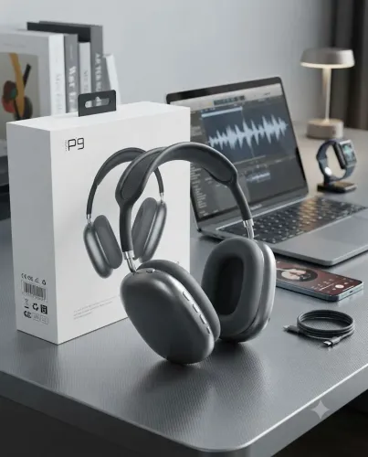 Headphone Bluetooth - P9 com cancelamento de ruídos - entrega imediata