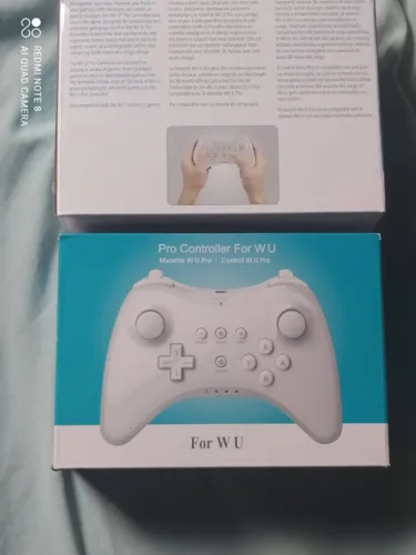 Controle Nintendo WiiU Pro Novo