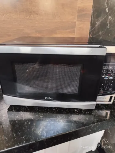 Micro-ondas Philco PMO28INOX Espelhado 28L - Lindo e Muito Conservado