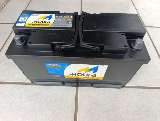 Bateria Moura 100Ah (M100QD) 3 Meses De Garantia