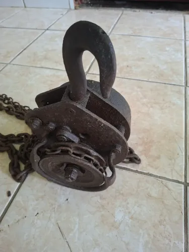 Talha manual corrente 0,5 ton 5000 kilos , guindaste, elevador manual ,