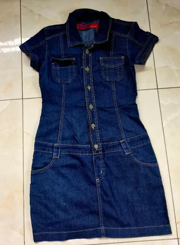 Vestido jeans feminino 40