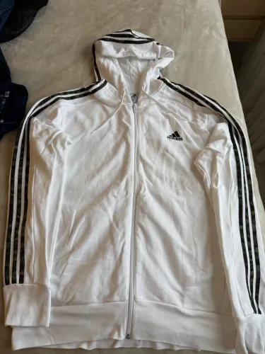 Blusa moletom Adidas Branca