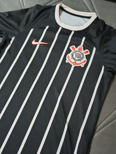 Camiseta oficial Corinthians listrada 2024