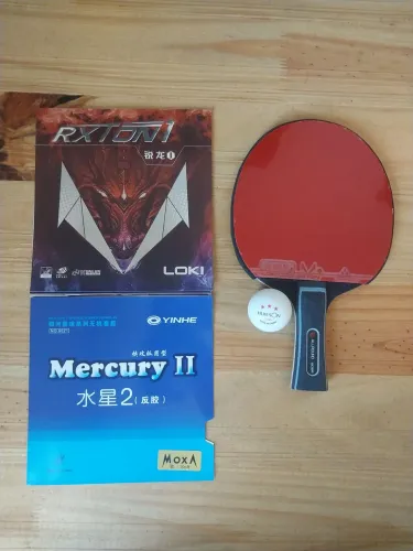 Raquete Boer Lion + Rxton 1 + Mercury II soft + Brinde | NOVA