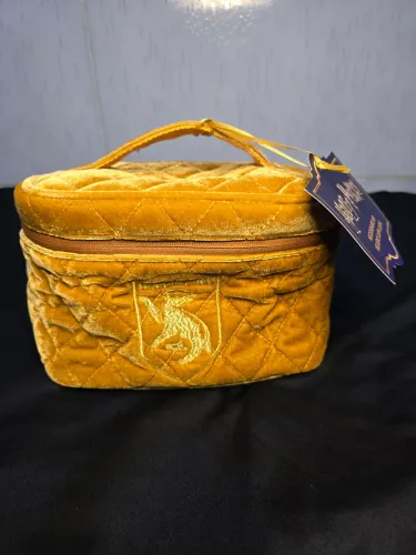 Necessaire Harry Potter Veludo Lufa-Lufa