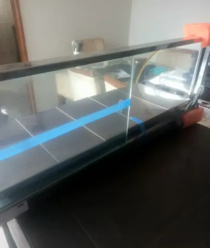 Estufa de Vidro Curvo 230 W 220 V