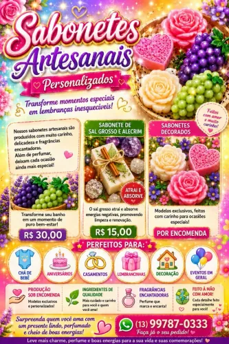 Sabonete atersanal 