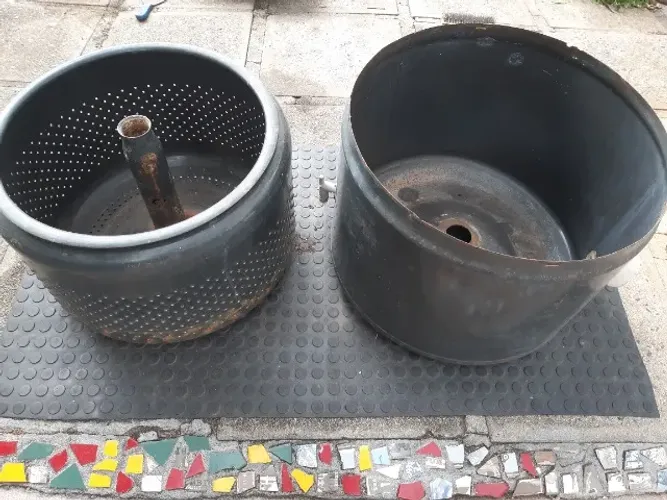 Tanque e Cesto Brastemp antiga