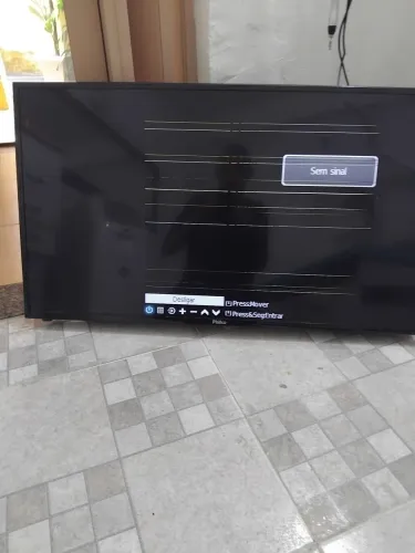 TV Philco 39 com defeito de tela