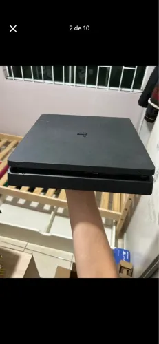 PlayStation 4 slim 500gb com jogos!!!!
