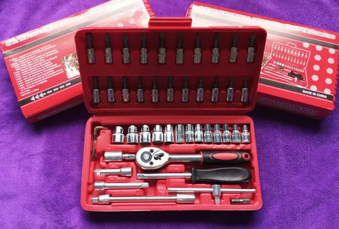 Kit Ferramentas com Maleta - 46 peças