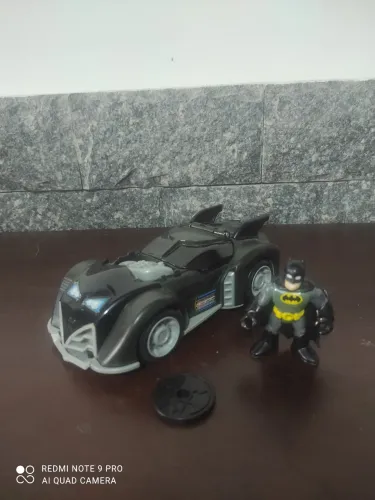 Batmóvel com Batman Imaginext